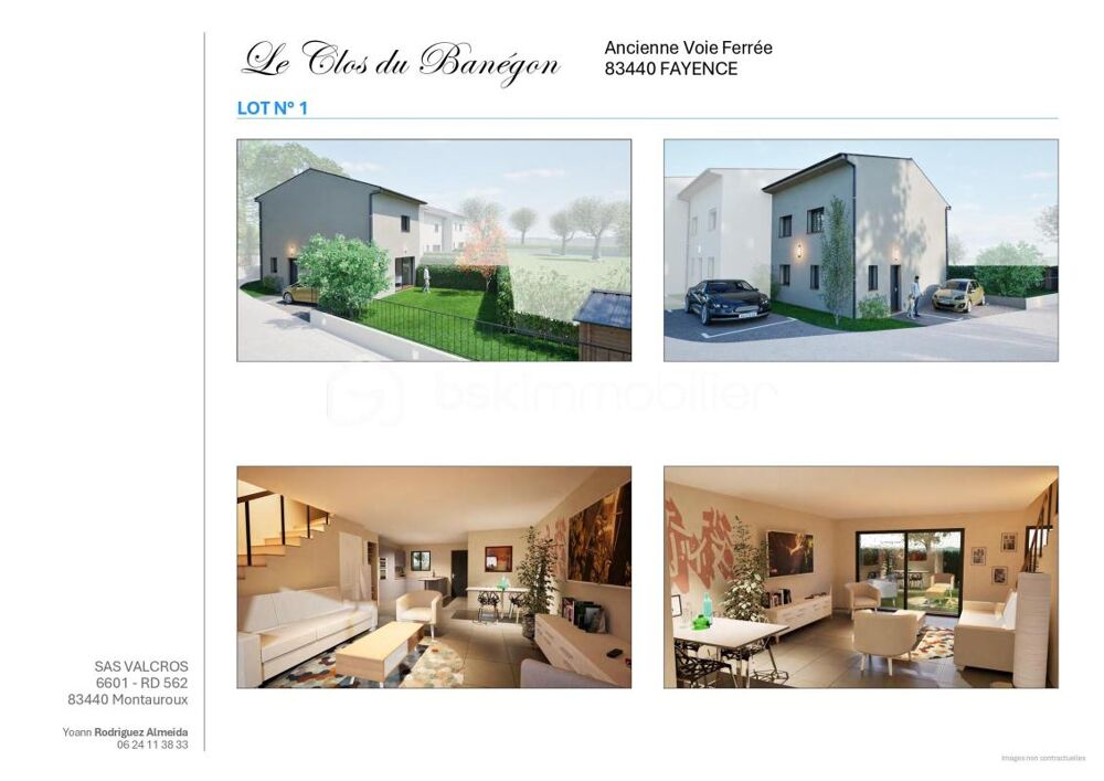 Vente Terrain Maison de  à Fayence Fayence