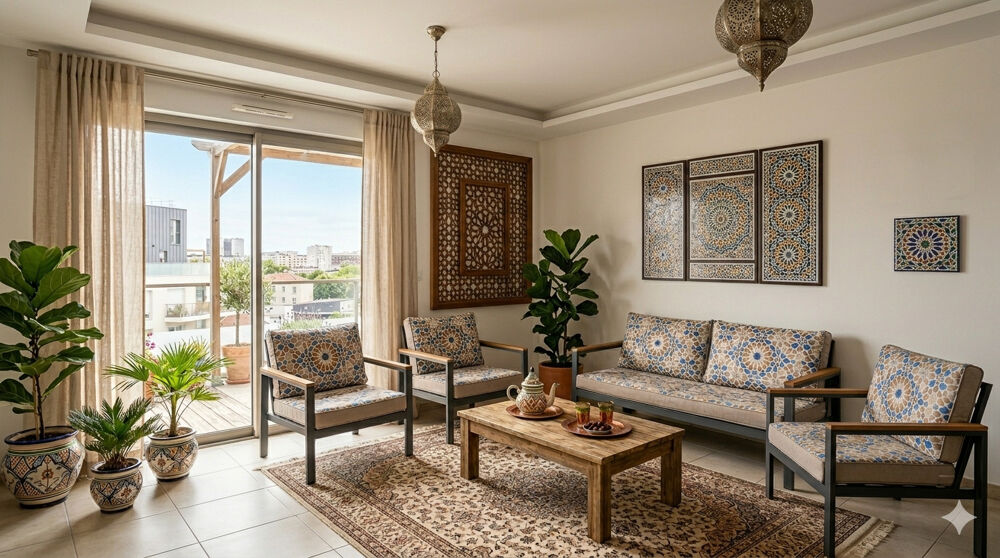 - T3 orienté SUD-OUEST avec TERRASSE, BALCON, PARKING, PROCHE TRAMWAY -