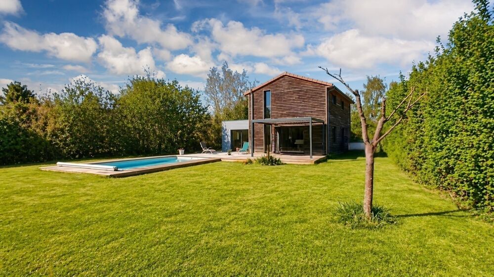 Vente Maison Dept de la Vienne (86) Maison contemporaine type 6 avec piscine, double garage et pergola bioclimatique Vouneuil sur vienne