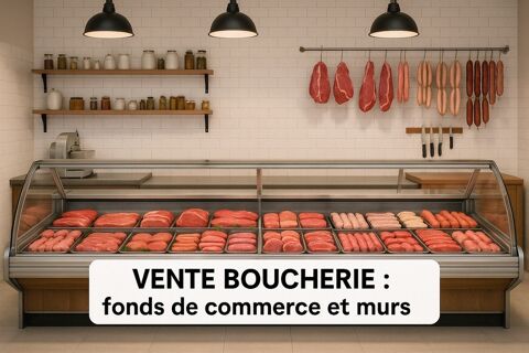 À vendre Fonds de commerce et murs, Boucherie, Biguglia, Haute-Corse (20) 145000 20620 Biguglia