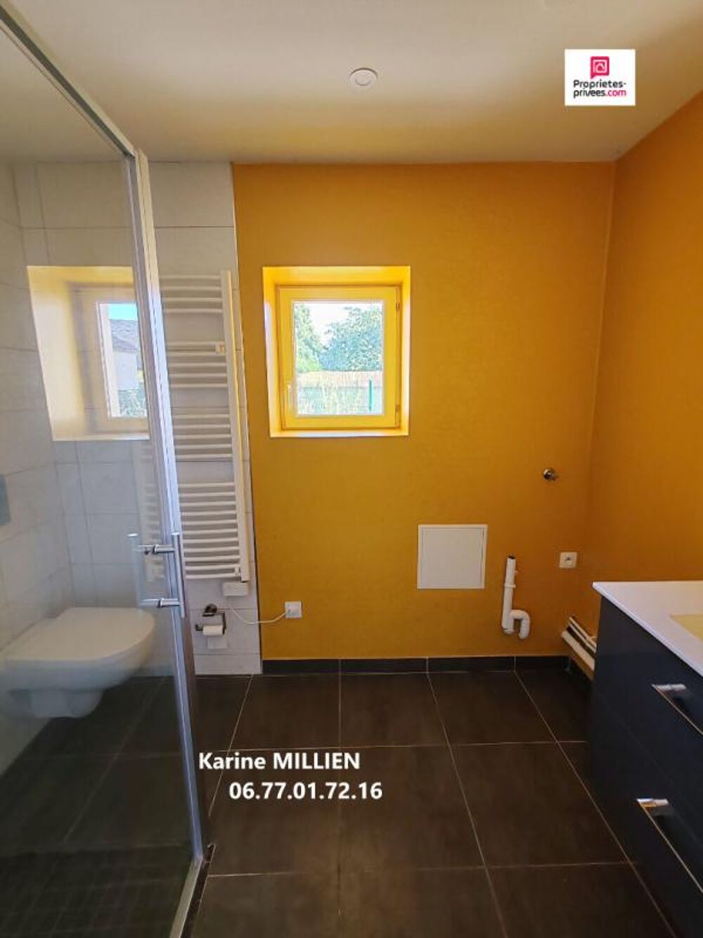 OUERRE 28500 Maison individuelle et grange aménageable - 1 étage - 2 chambres - Terrain - 155 000 HAI