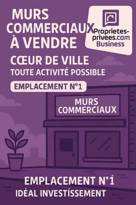 CENTRE-VILLAGE À 10 MINUTES DE MELAN - MURS COMMERCIAUX 50 M² 130000 78250 Meulan en yvelines