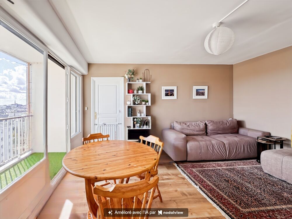 Vente Appartement ANGERS Louis Gain – TRIANGLE D'OR – T4 de 93 M² – 3 CHAMBRES – 8E ÉTAGE – 2 BALCONS et cave Angers
