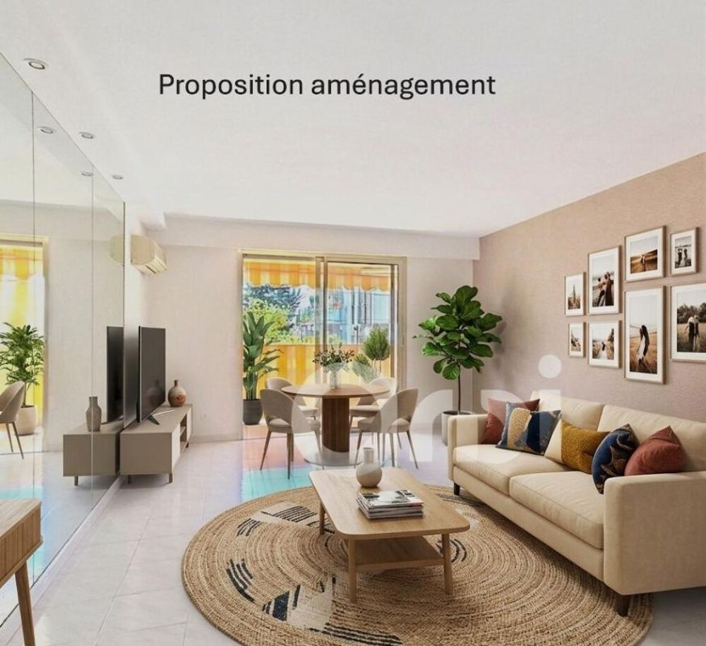Vente Appartement T3 Terrasse Sud et Parking en Sous-Sol – 5 minutes des Plages Tout à Pied Antibes