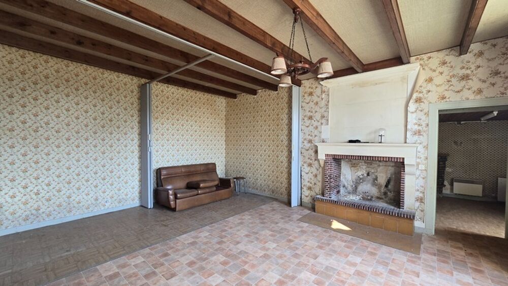 Maison à vendre 2 pièces 48m² LA BROUSSE (17) avec potentiel d'agrandissement