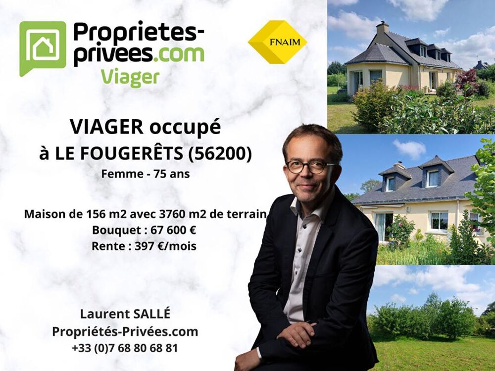 Vente Maison VIAGER OCCUPÉ  Maison 7 pièce(s) de 156 m2 Les fougerets