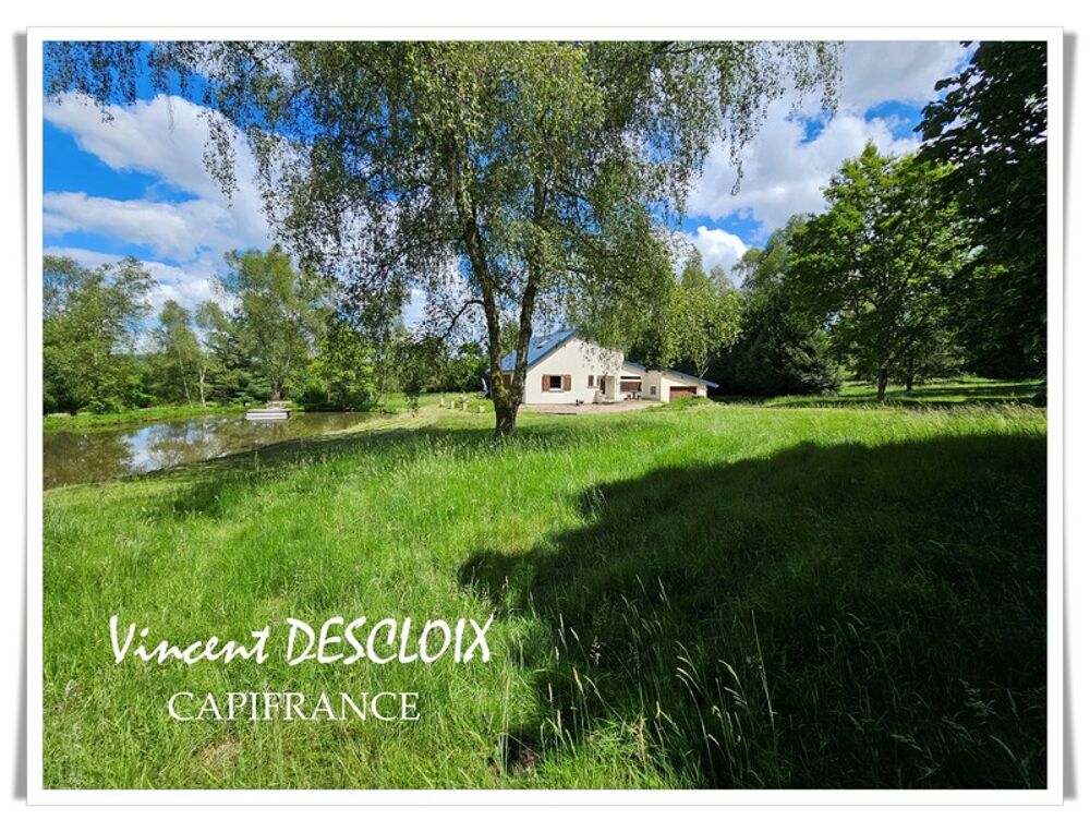 Dpt Nièvre (58), à vendre MONTSAUCHE LES SETTONS maison P5 propriété avec étang