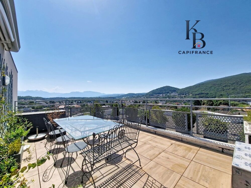 Vente Appartement ANNEMASSE – T3 de 84,5 m² – 6e étage – Terrasse de 33 m² – Vue panoramique – Garage Annemasse