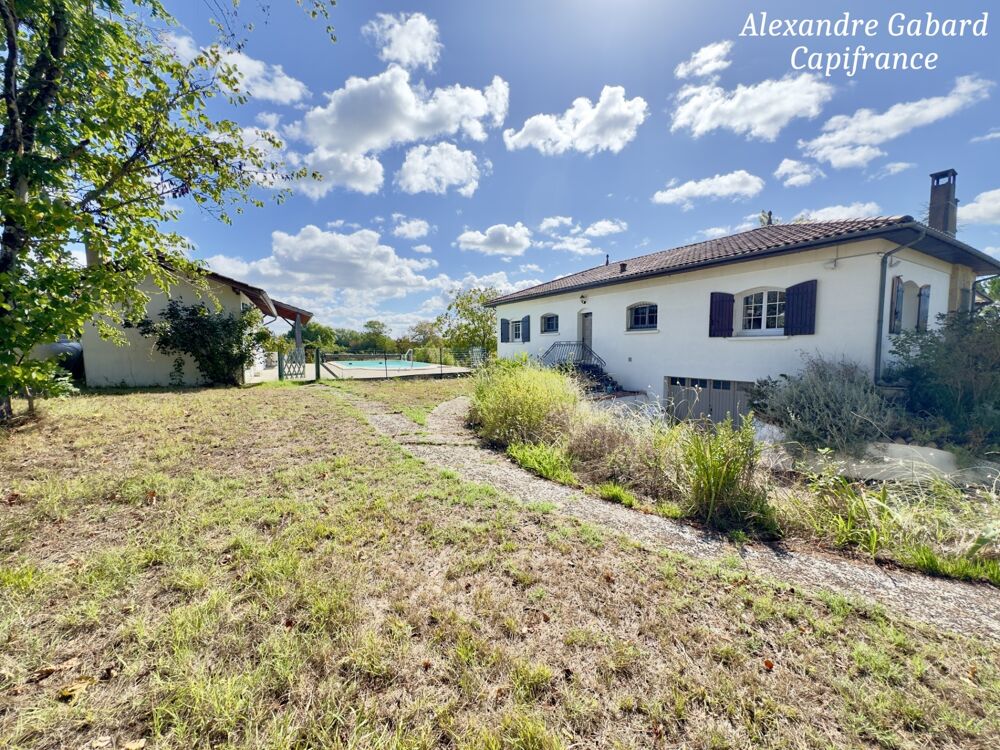Vente Maison Axe La Réole / Sauveterre de Guyenne - Maison traditionnelle avec sous-sol complet - Agréable jardin et piscine La reole