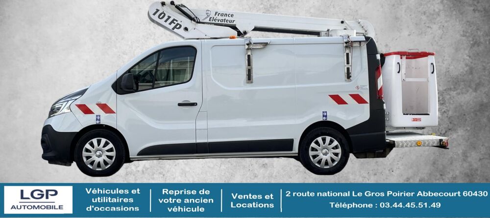 Trafic 1&deg; Main 32.333HT 2.0 dci 145cv Nacelle France El&eacute;vateur Gran 2022 occasion 60430 Abbecourt