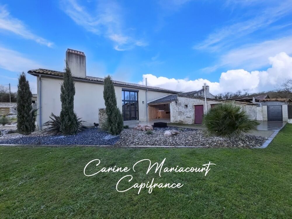 ? Maison en pierre rénovée avec goût  157 m² habitables, grande grange et terrain piscinable de plus de 3 500 m² ?