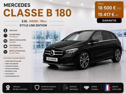 Annonce voiture Mercedes Classe B 18500 €