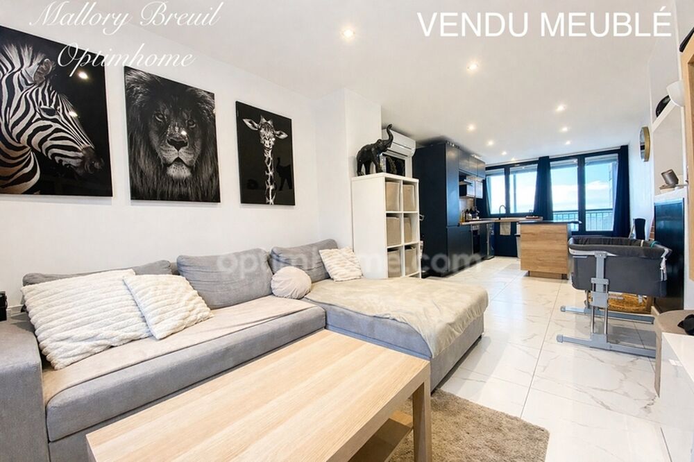 Appartement 3 pièces 62m2 avec loggia et cave à SETE (34)