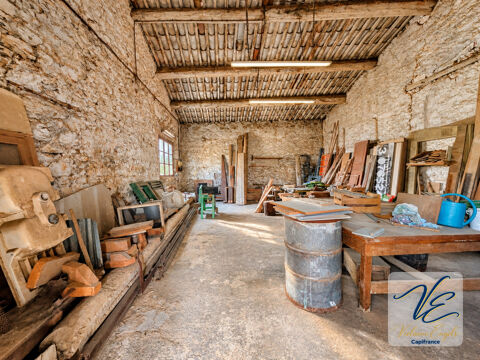   Atelier en pierre à vendre à Pépieux – 233 m² avec mezzanine 