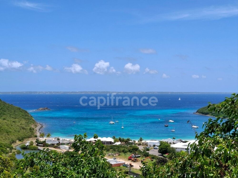 Vente Terrain TERRAIN CONSTRUCTIBLE À VENDRE AVEC VUE MER ET MARINA D'ANSE MARCEL, SAINT MARTIN (97150) Saint martin