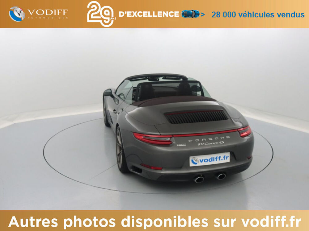 911 (991) CARRERA 4S CABRIOLET 420 CV PDK 2017 occasion 67960 Entzheim