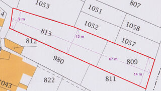  Terrain  vendre 785 m