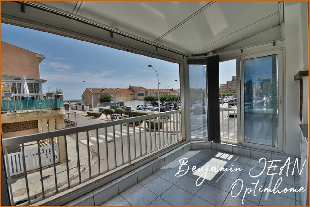 Vente Appartement Appart F3 vue mer + garage Valras plage