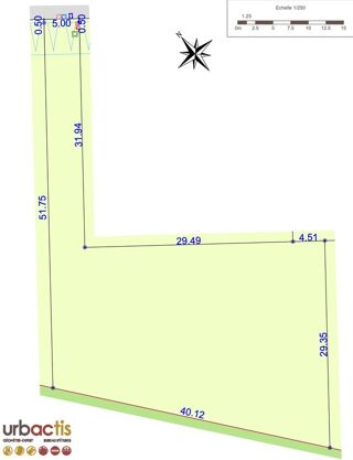  Terrain � vendre 1120 m�