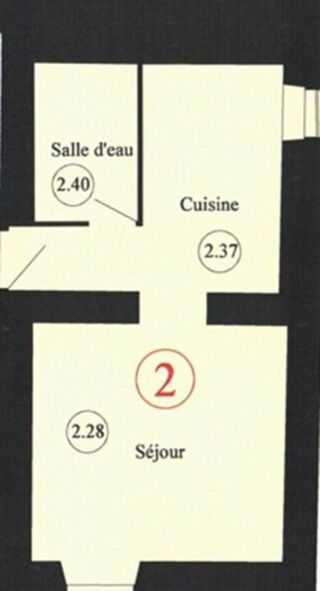  Appartement à vendre 1 pièce 28 m²