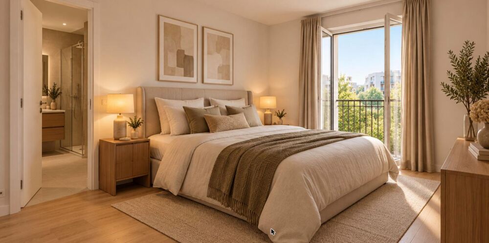 Vente Appartement SUPERBE 4 PIÈCES AU 2E ÉTAGE – MÉTRO 5 À 2 MIN À PIED – SUITE PARENTALE – BALCON Pantin