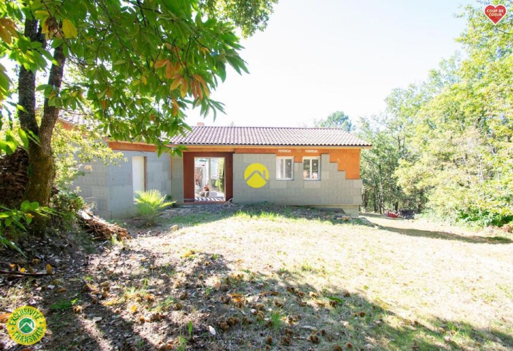Maison à terminer au calme complet
