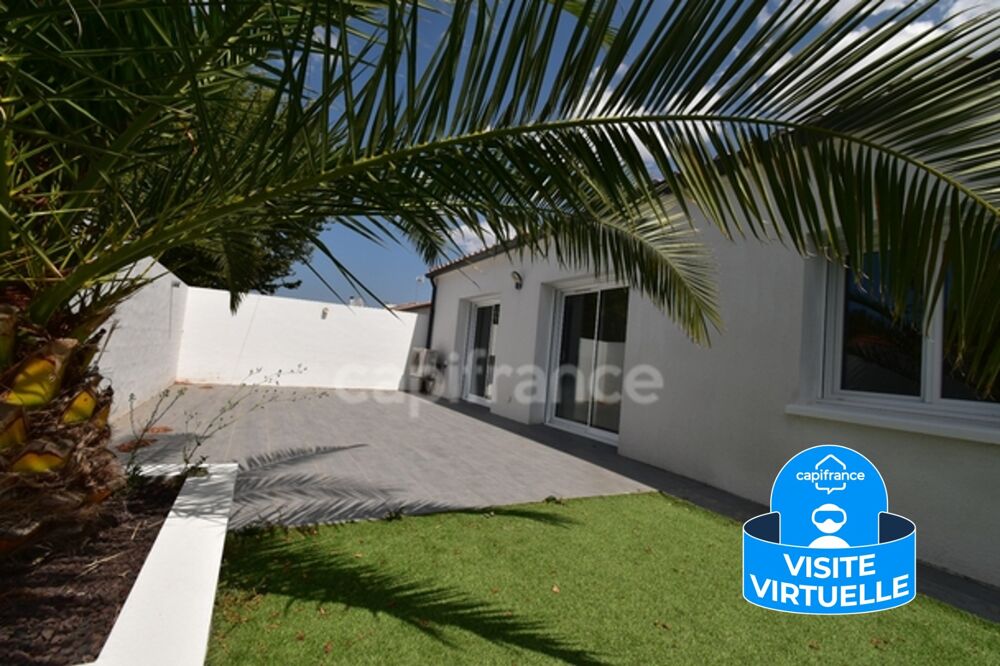 VENDEE LA BARRE DE MONTS (85) Maison à vendre 5 pièces , 3 chambres , 366 m² terrain clos, 93 m² garage, proche NOIRMOUTIER
