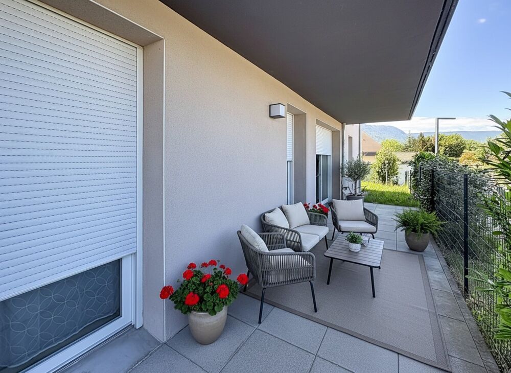 Appartement à vendre 4 pièces en rez de jardin VULBENS