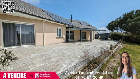   Maison de plain-pied 114 m�  - 3 chambres - Garage - Combles am�nageables - Gimel-les-Cascades Maison - 4 pi�ce(s) - 114 m�