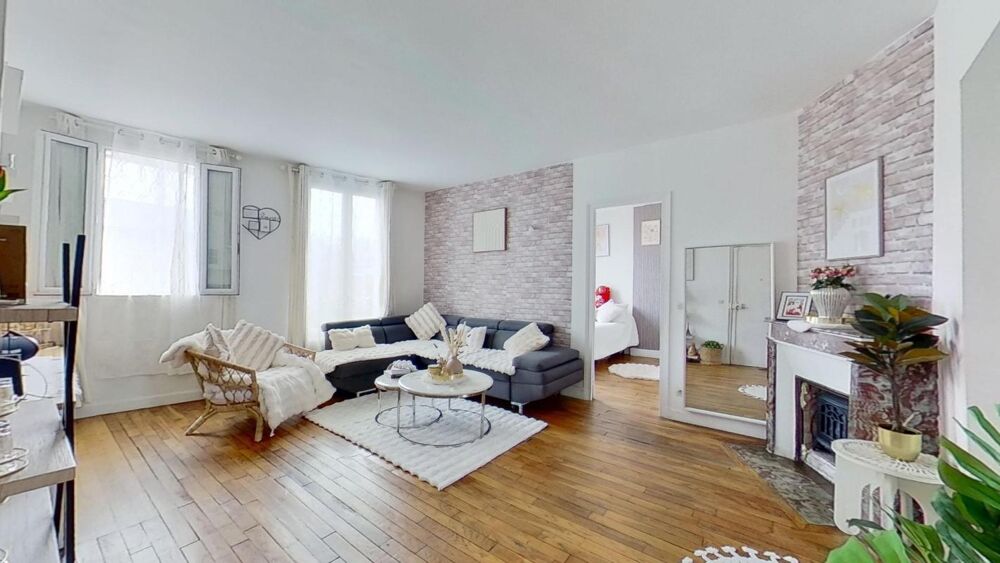 Vente Appartement EXCLUSIVITÉ – Charmant 3 pièces traversant et lumineux – Quartier des Coutures / Métro Robespierre Bagnolet