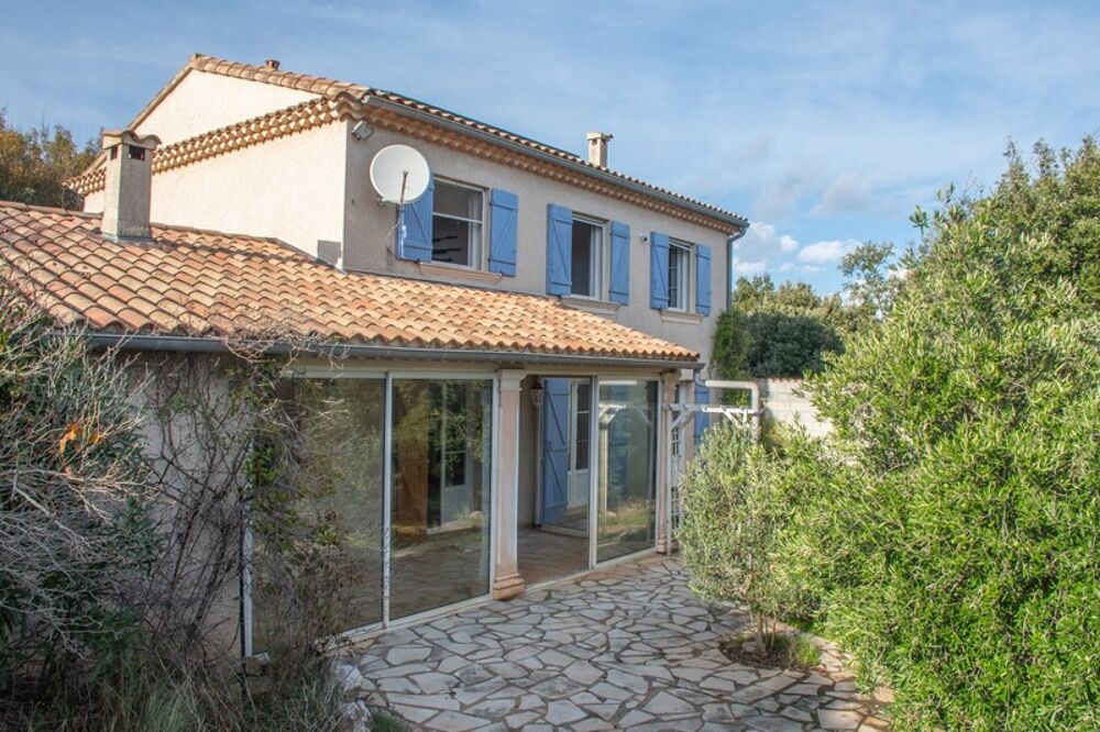 PARDAILHAN  MAISON FAMILIALE  5 PIÈCES  PISCINE  VÉRANDA  TERRAIN CLOS 4973M²  PANNEAUX SOLAIRES  CALME  CLIMATISATION 