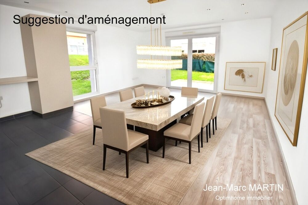 HAUBOURDIN  T3 REZ-DE-JARDIN  RÉSIDENCE RÉCENTE  À PROXIMITÉ GARE