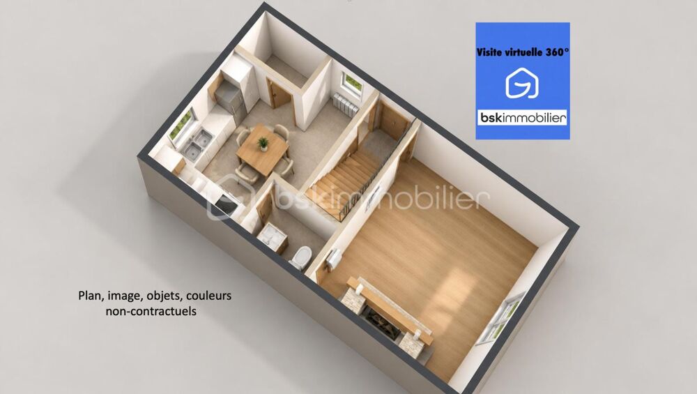 Vente Maison Maison de village sans extérieur 84m² Saint sulpice la pointe