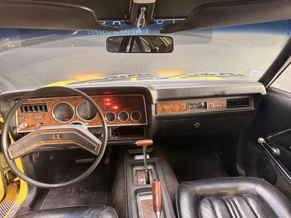 Mustang II COBRA 2 FASTBACK V8 5.0L BOITE AUTOMATIQUE UNIQUE Ford 1975 occasion 73000 Chambery