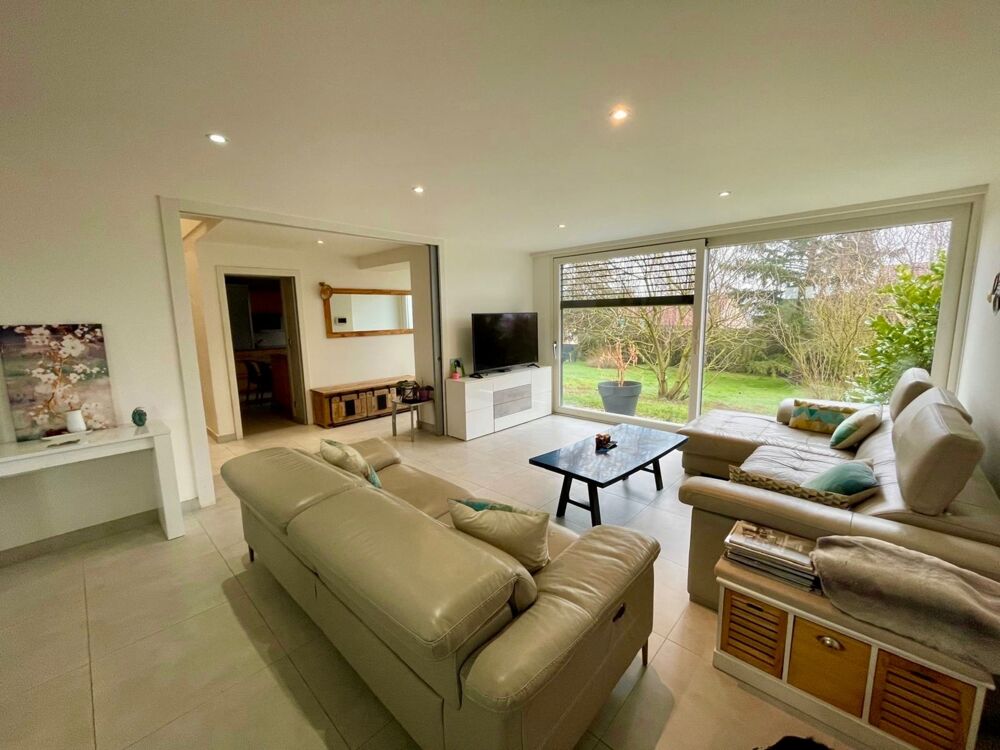 BEAUMONT-SUR-GROSNE - Maison de 180 m² - Atelier de 100 m² - Appentis - Terrain de 2300 m² avec piscine