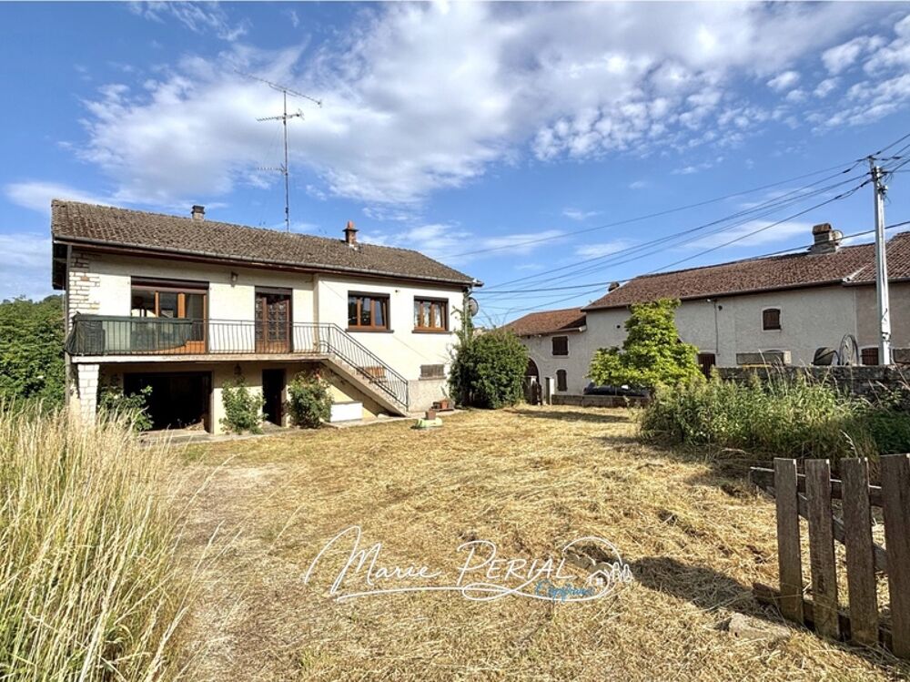 Maison individuelle à rénover de 98 m² avec sous-sol et grand terrain à Crépey (54170)