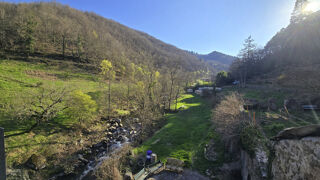 Vente Maison Ardèche - Ancien moulinage en pierres dans la vallée de l'Auzène - 6 logements - une grande salle 232m² - dépendance - piscine - Saint etienne de serre