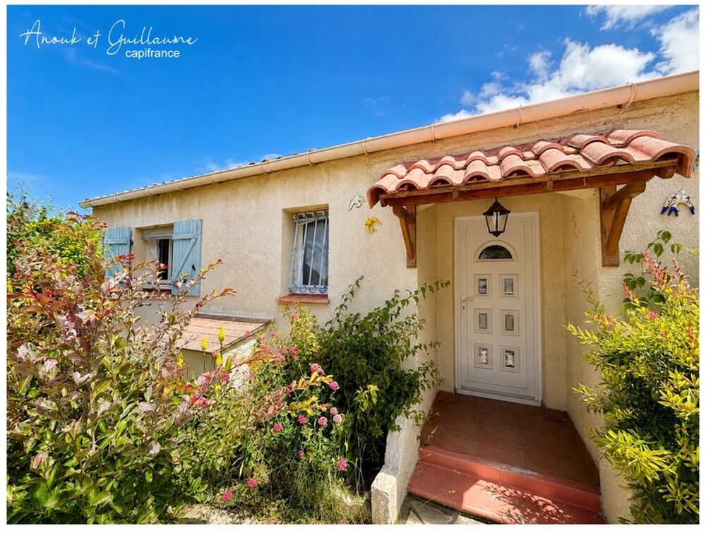 Exclusivité - Villa de 65m² 3 pièces avec piscine et garage - Roujan (34320)
