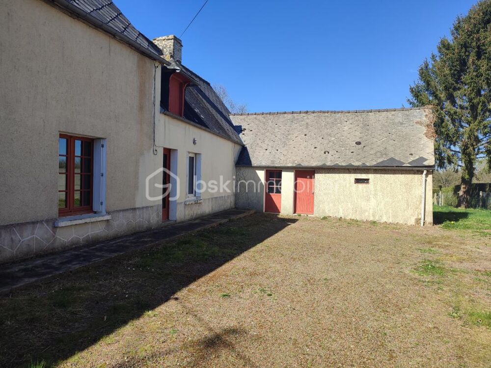 A vendre - Maison de plain-pied 78 m2 - Saint-Aignan-de-Couptrain