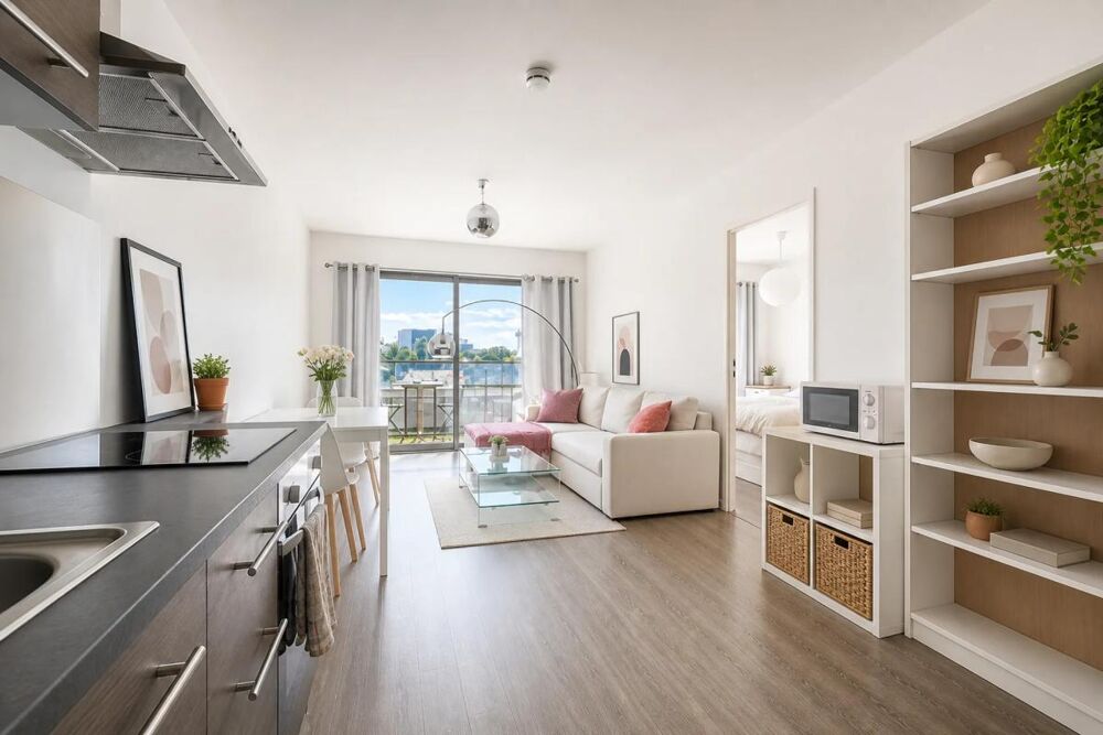 Vente Appartement Appartement T2 avec balcon et parking – Secteur Gare Sud / Bords Nantes