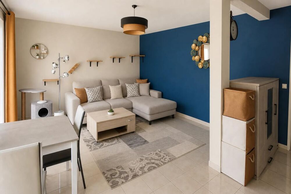Appartement 3 pièces de 74m² avec terrasse et jardin privatif