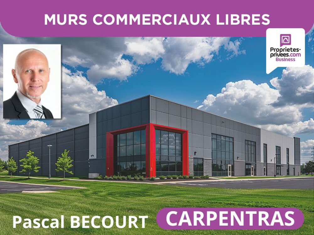   Carpentras (84200) Murs hangar, locaux industriel 410 m�, terrain de 1000m� 