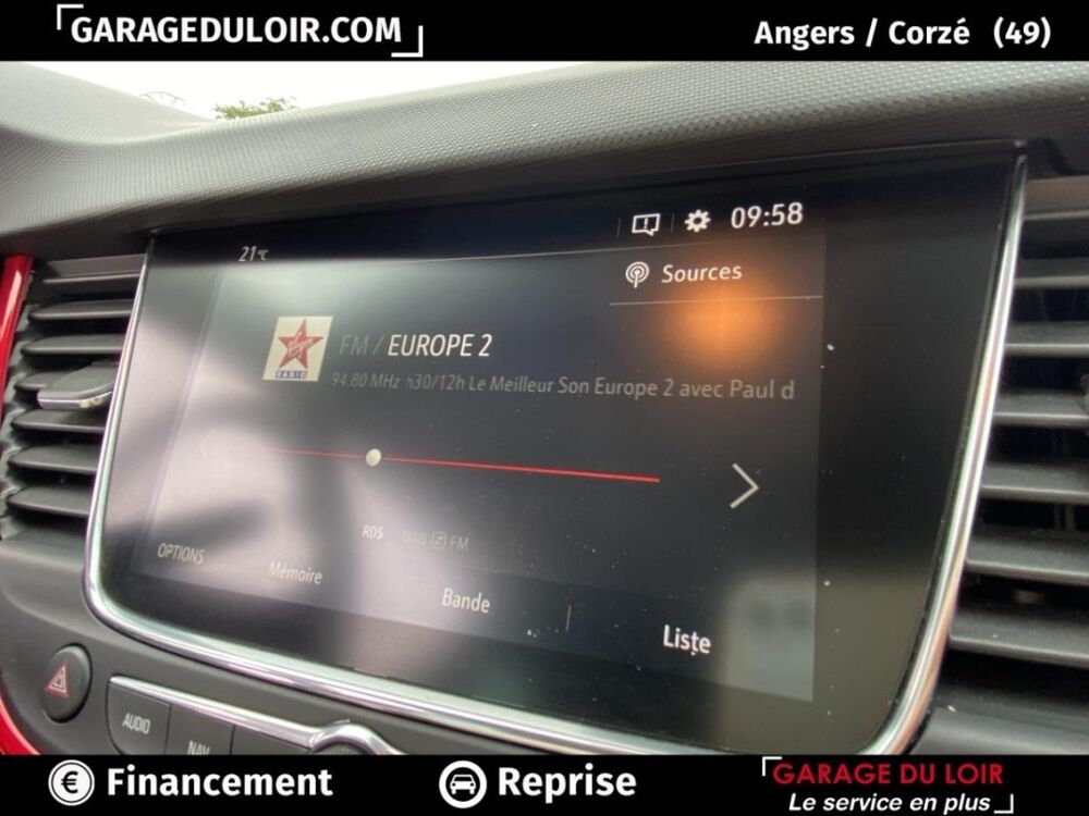 Crossland 1.2 Turbo 130ch GS Line 2022 occasion 49140 Corz&eacute;