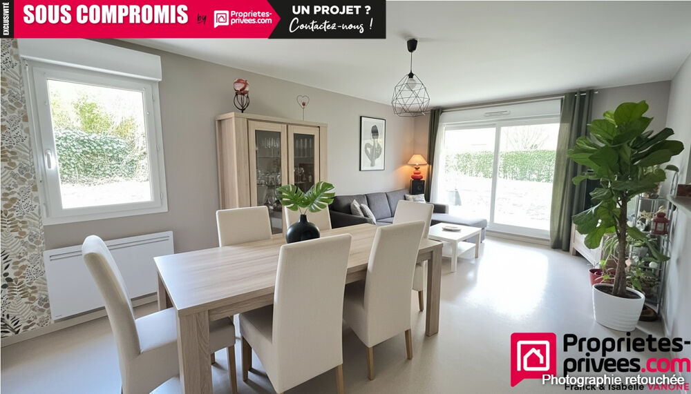 Appartement lumineux - 73m² - avec jardin privatif et stationnement ? Esprit maison