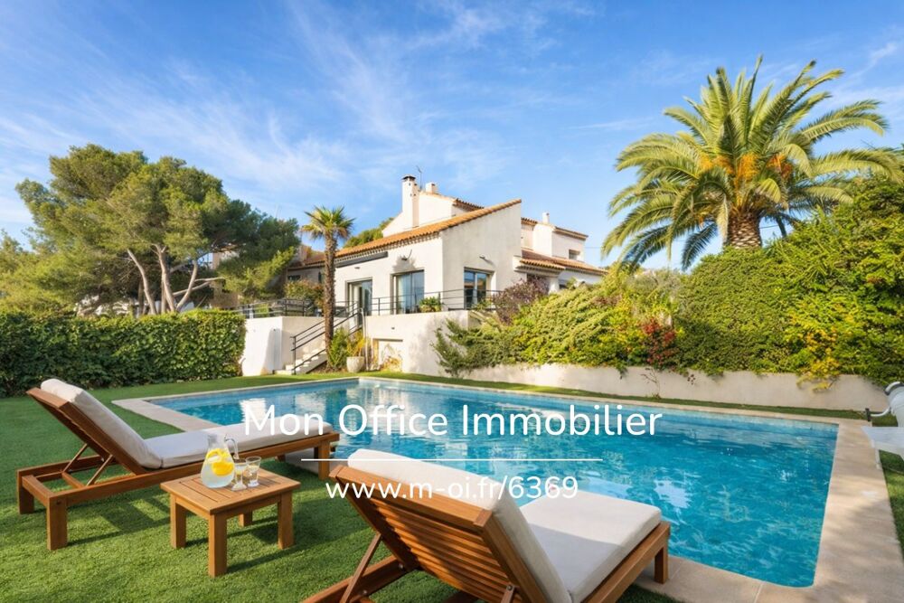 Vente Maison Référence : 6369-VCA - Villa contemporaine avec accès privé à la mer dans la résidence Carry le rouet