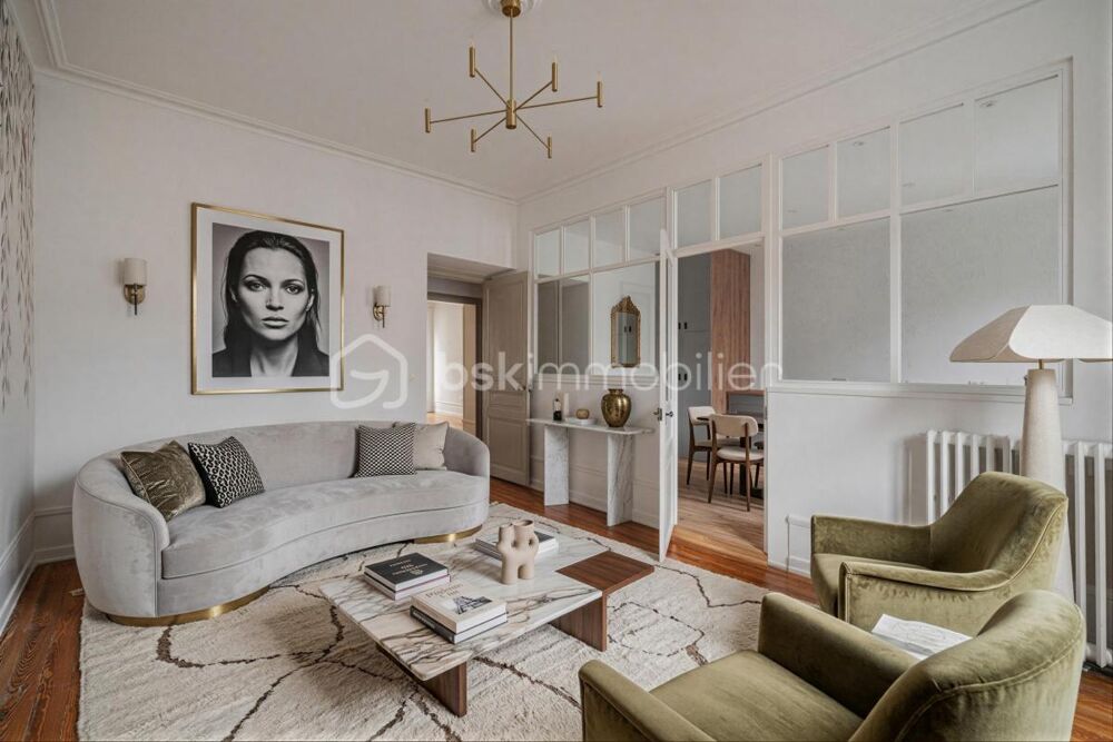 Appartement haussmannien de 82 m² - Aix les Bains