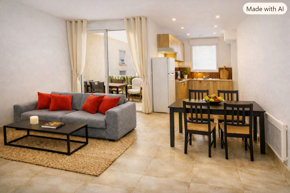 ? AGDE  LES CAYRETS  149 000 € : T3 MEUBLÉ + TERRASSE + 2 PARKINGS ! UNE OPPORTUNITÉ À SAISIR !