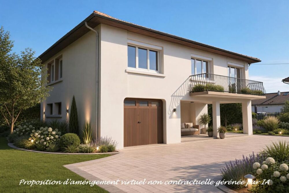 Maison à rénover à Blanzat  3 chambres, garage, pièces annexes et terrain de 477 m²