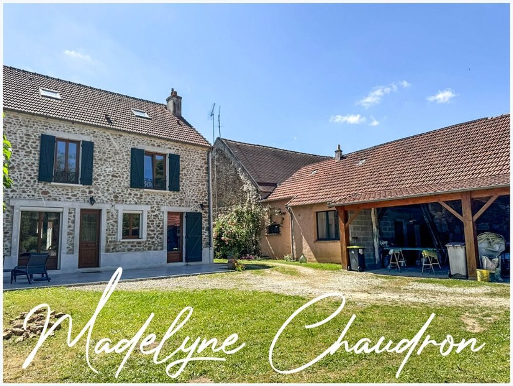 Vente Maison BOURAY-SUR-JUINE – Maison de caractère rénovée – DPE C – Vie de plain-pied – Jardin de plus de 1 000 m² – 4 à 6 chambres Bouray sur juine