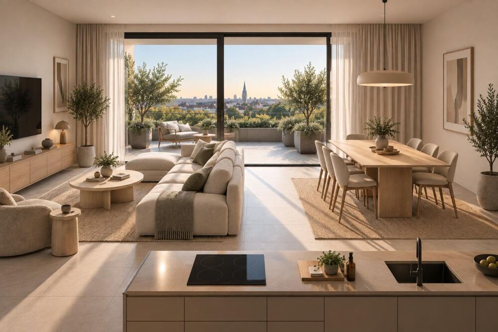 Vente Appartement UN T3 OÙ L'ON SE PROJETTE DÈS LES PREMIERS INSTANTS-EXTERIEUR-PARKING Bordeaux